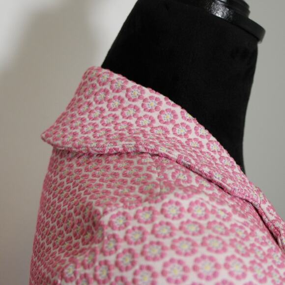 SHOW ME YOUR MUMU Pink Floral Blazer Skirt 2pc Set, Size Medium - Picture 12 of 16